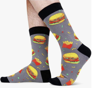 funny food socks