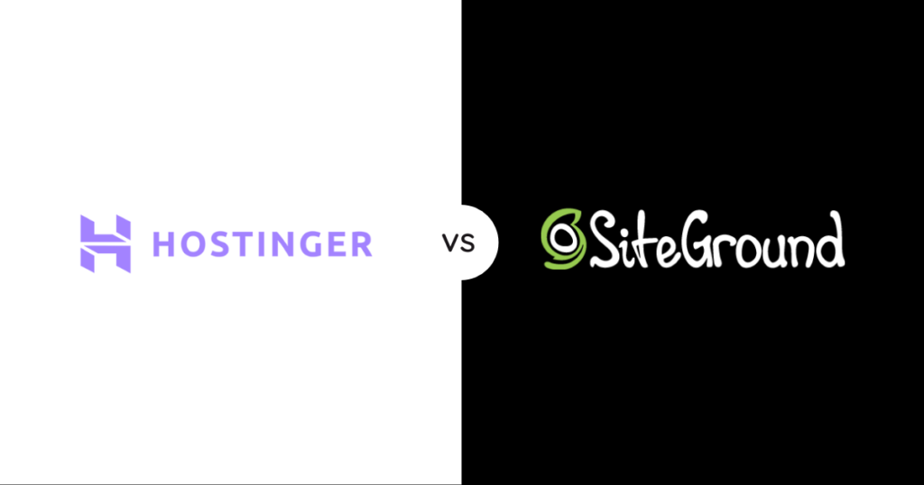 hostinger vs siteground